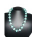 Turquoise Unique Necklace "Losange"...ON SALE!